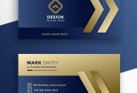 Create a business card design 10 - kwork.com