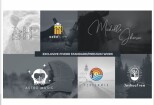 I will do 5 modern minimalist logo design your business,Game logo 6 - kwork.com