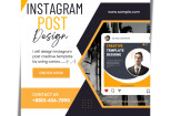 Canva template, social media post, Instagram post template design 11 - kwork.com