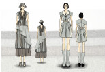 Fashion sketch 18 - kwork.com