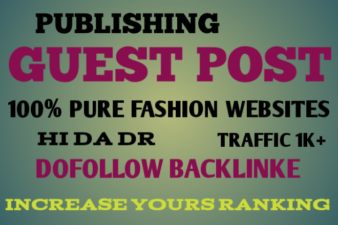 Fashion Guest Blogging Become a Recognized Voice in the Fashion Industry