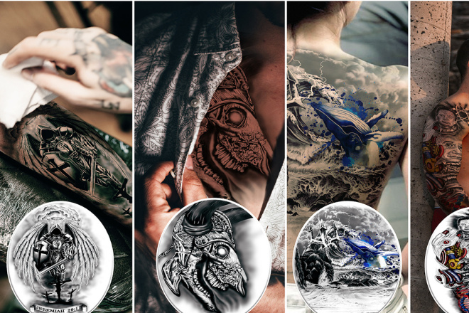 Create your Unique Tattoo Design With Professionals for $50, freelancer RISHI PLAYER (PEARL2ART) – Kwork