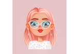 I'll make a funny avatar for social network and portrait for girls 7 - kwork.com